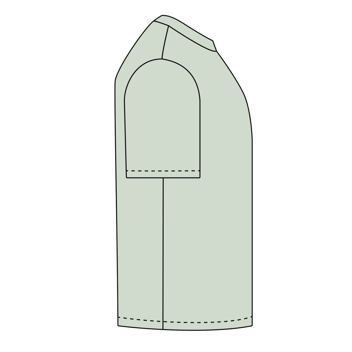 Unbranded Essential Heavyweight Cotton T-Shirt