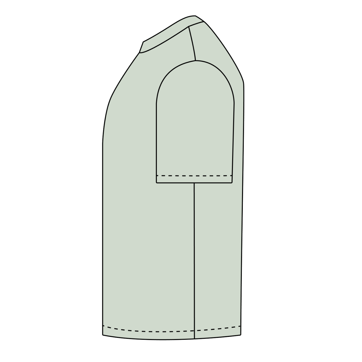 Unbranded Essential Heavyweight Cotton T-Shirt