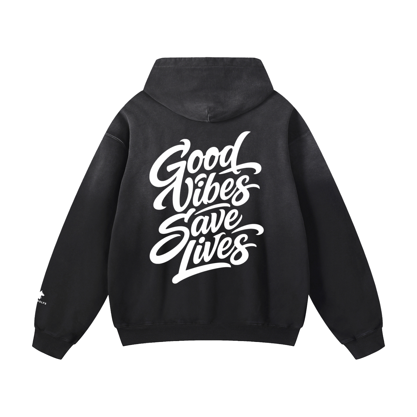 ArcWolfs Heavyweight Sunfade Oversized Hoodie