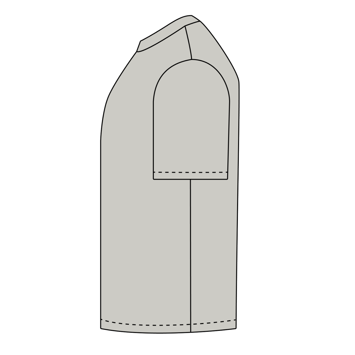 Unbranded Essential Heavyweight Cotton T-Shirt