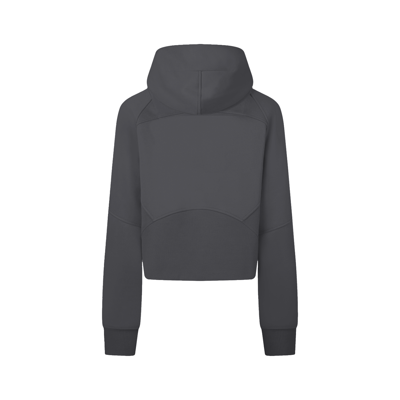 ArcWolfs Cropped Zip-Through Hoodie