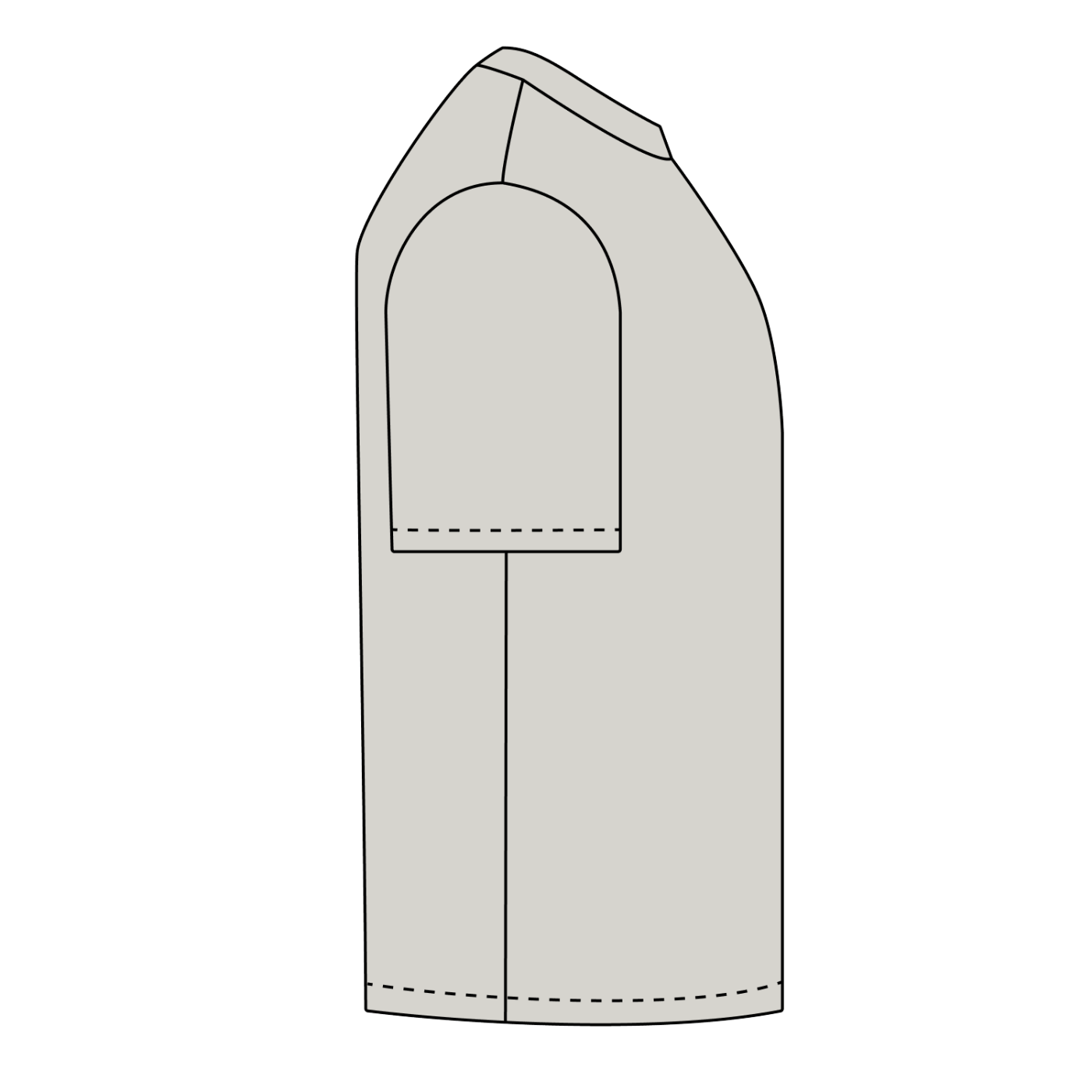 Unbranded Essential Heavyweight Cotton T-Shirt