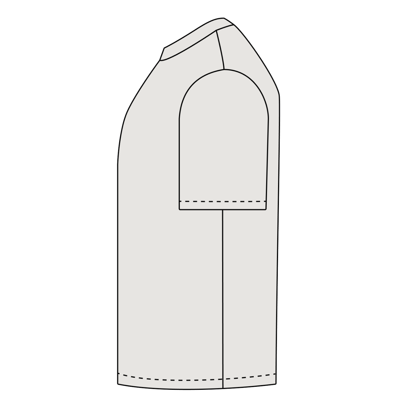 Unbranded Essential Heavyweight Cotton T-Shirt