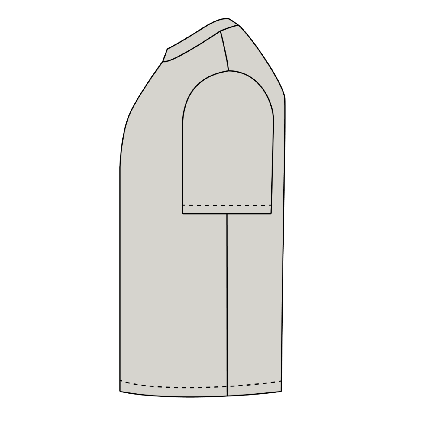 Unbranded Essential Heavyweight Cotton T-Shirt