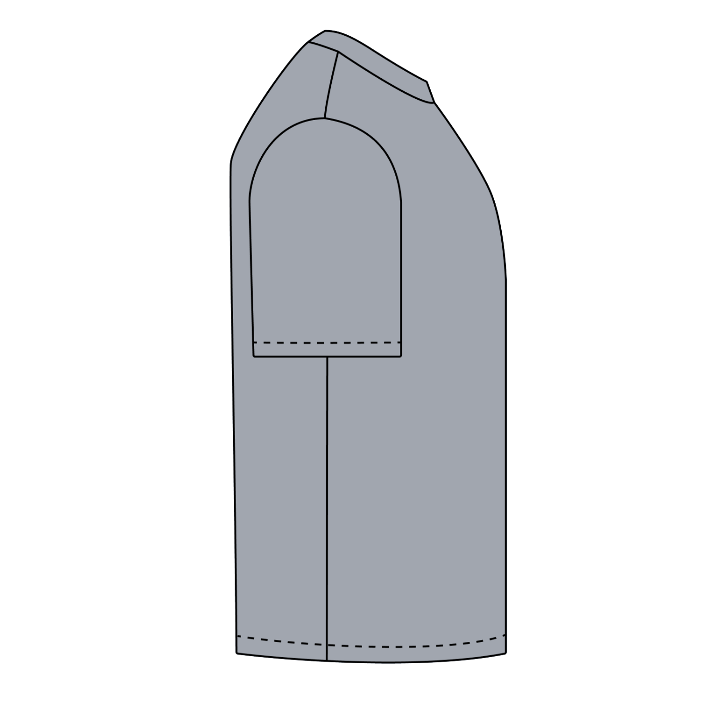 Unbranded Essential Heavyweight Cotton T-Shirt