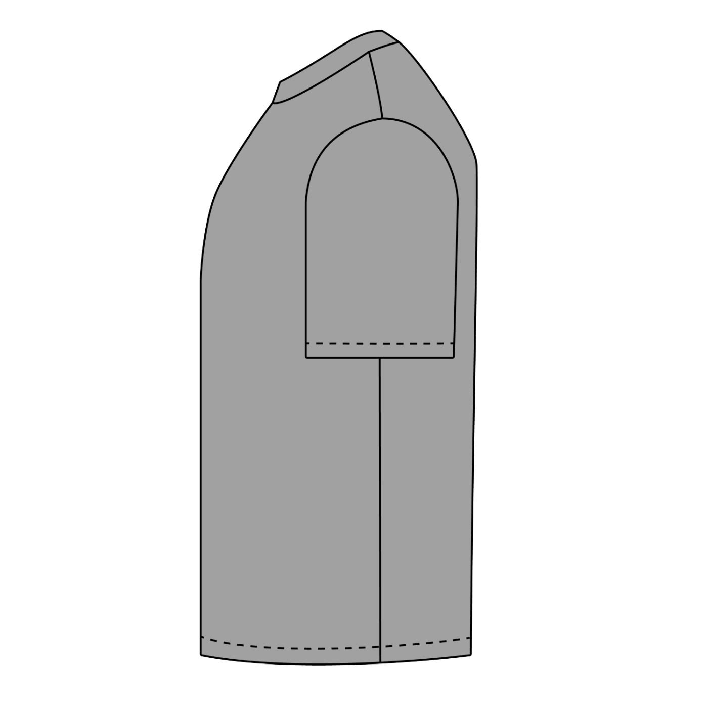 Unbranded Essential Heavyweight Cotton T-Shirt