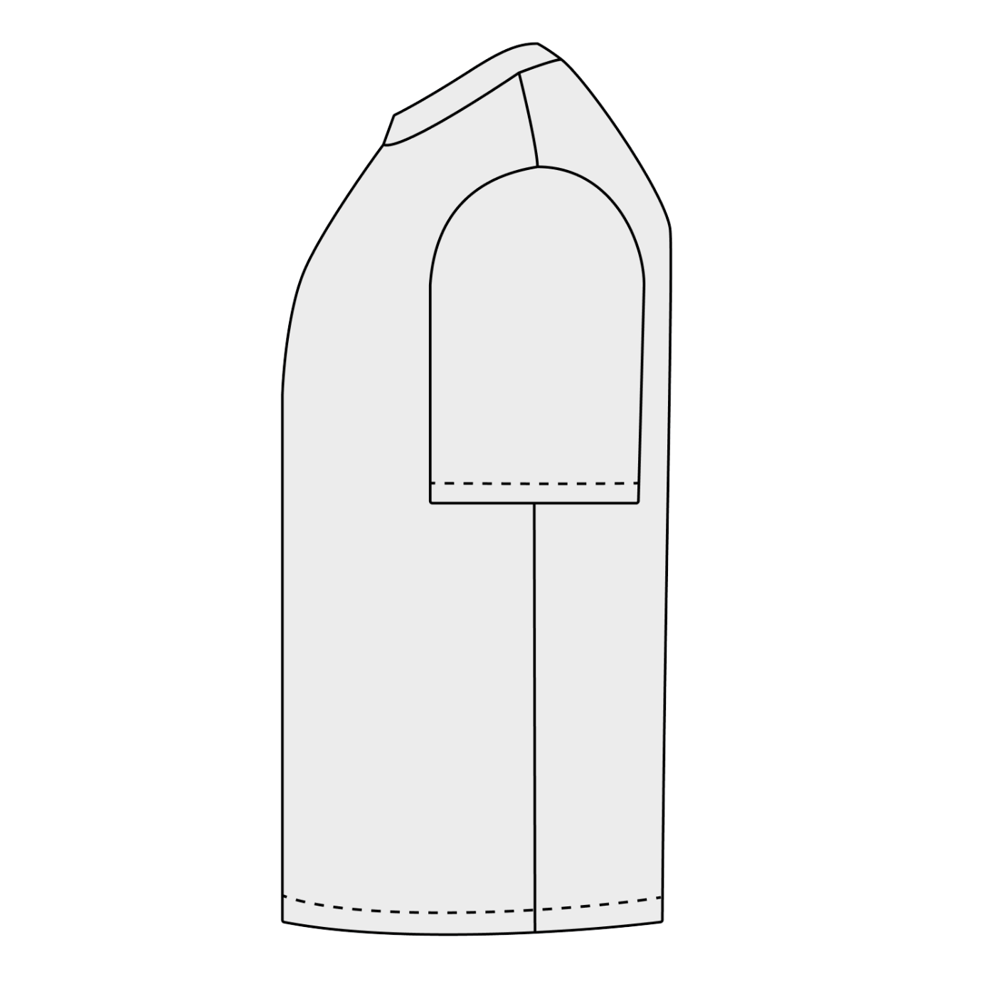 Unbranded Essential Heavyweight Cotton T-Shirt