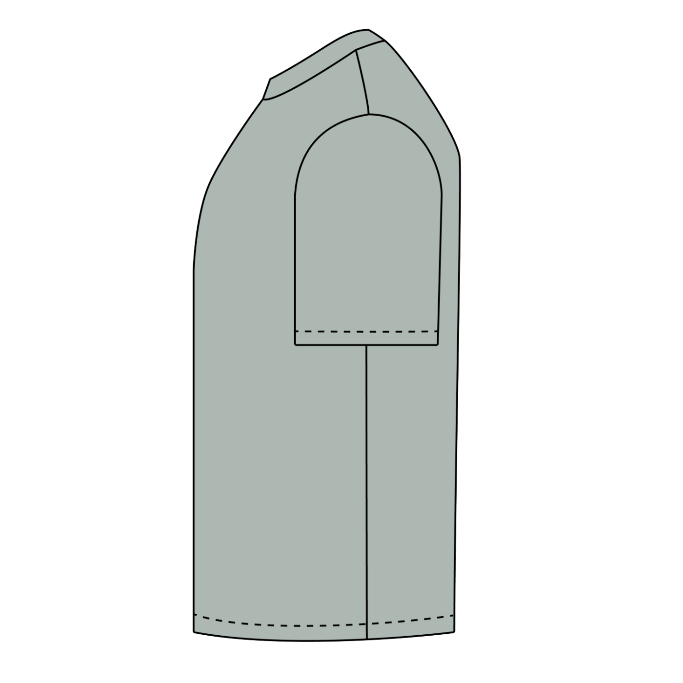 Unbranded Essential Heavyweight Cotton T-Shirt