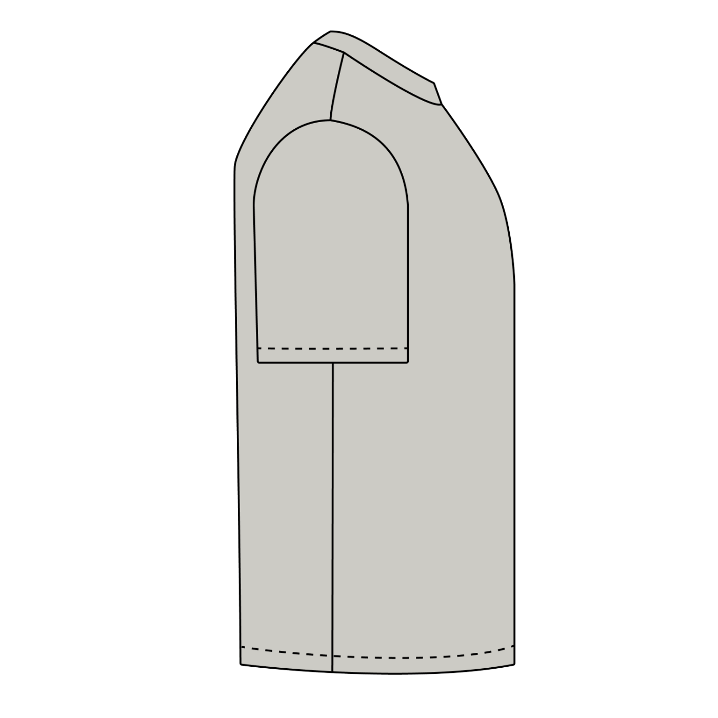 Unbranded Essential Heavyweight Cotton T-Shirt