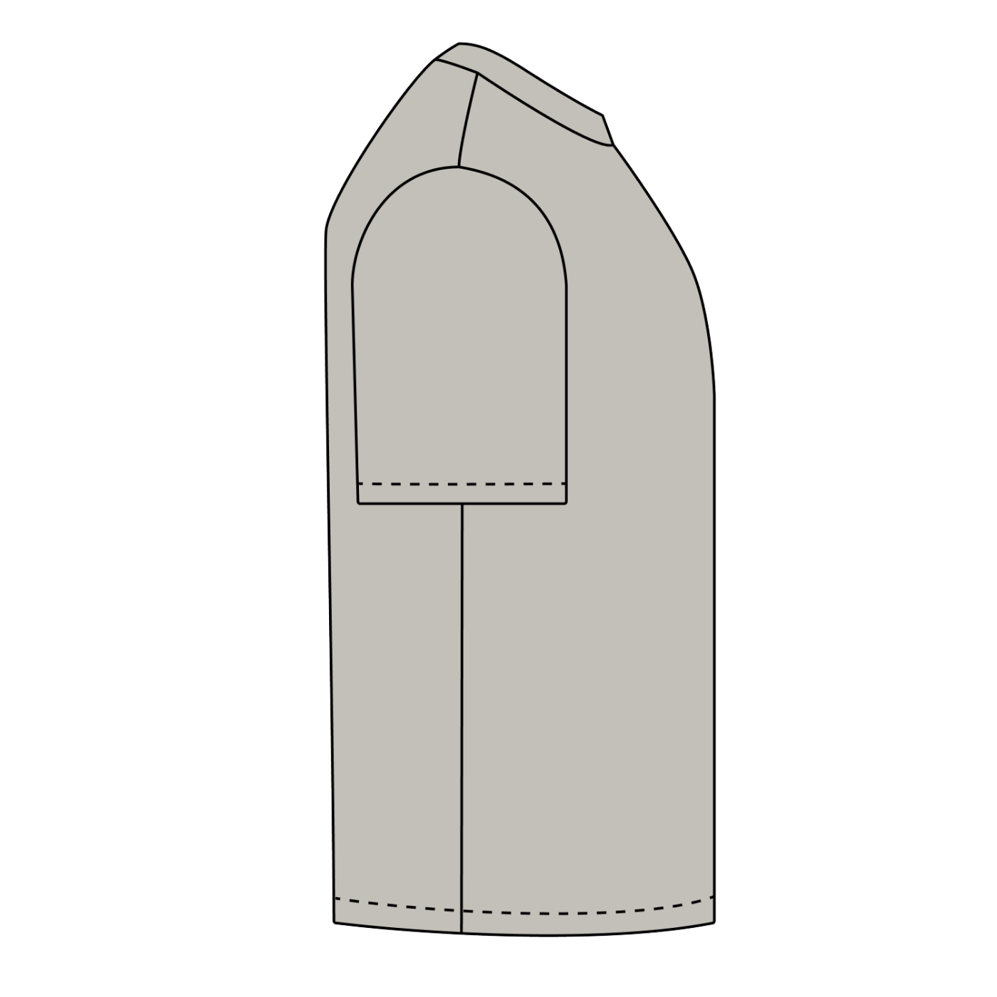 Unbranded Essential Heavyweight Cotton T-Shirt