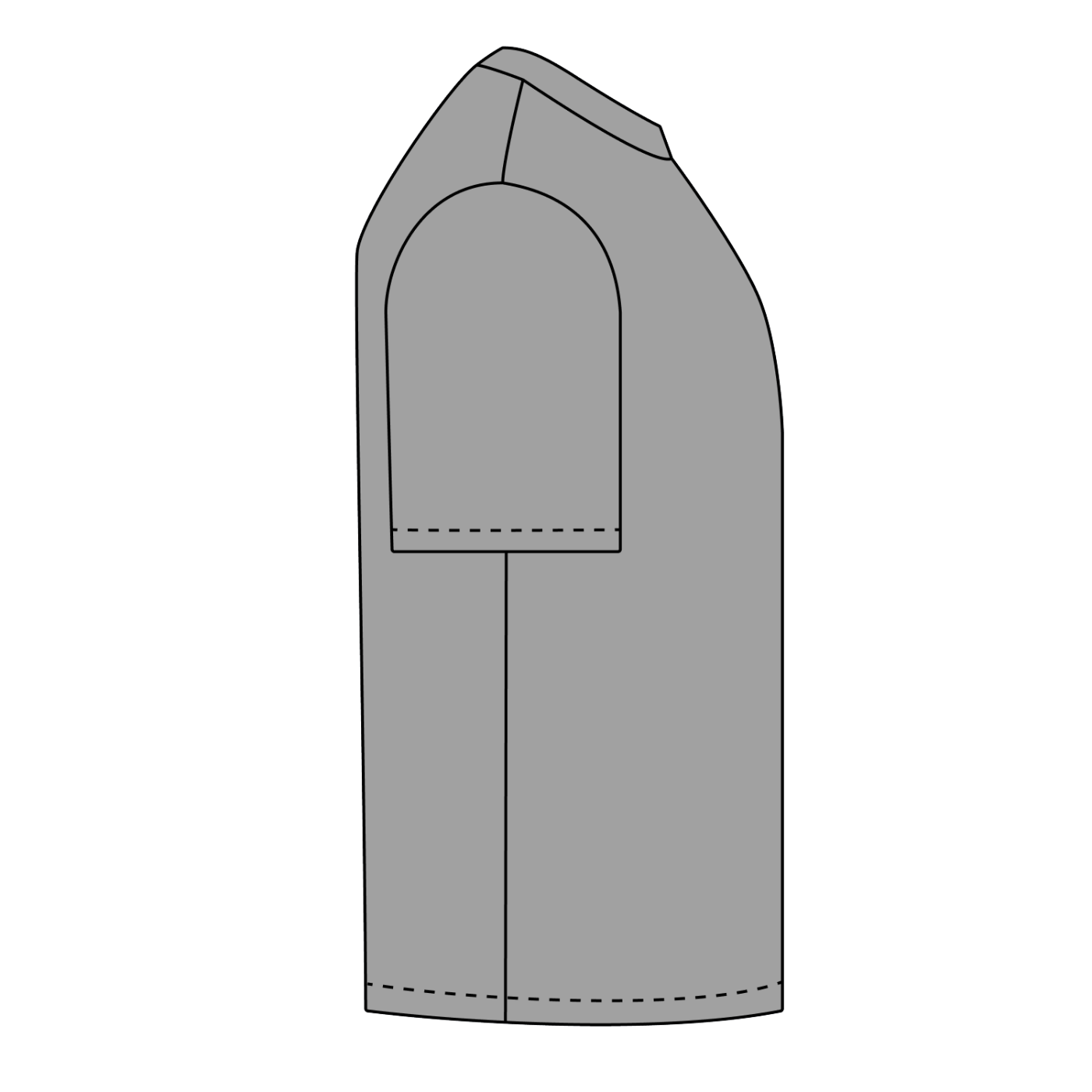 Unbranded Essential Heavyweight Cotton T-Shirt