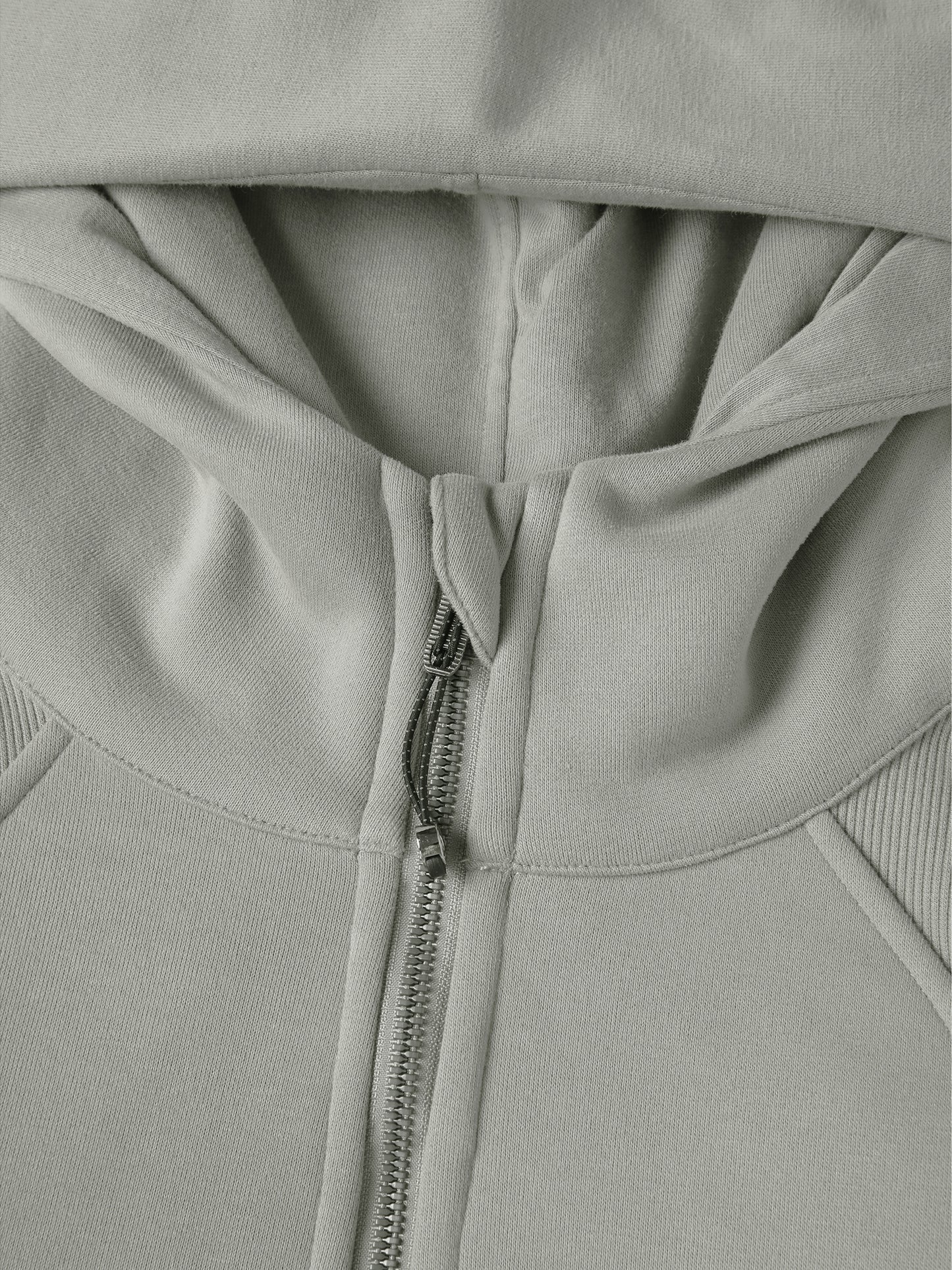 ArcWolfs Cropped Zip-Through Hoodie